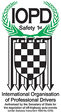 certificate logo international organisation of professional drivers